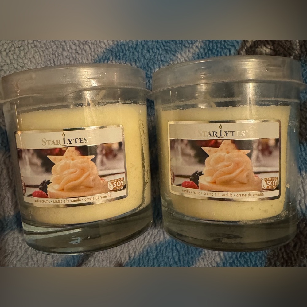 StarLytes Vanilla Crème Candles